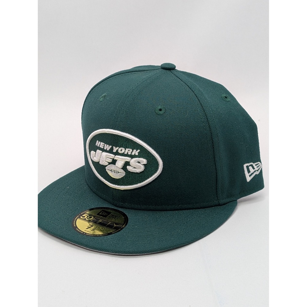 New York Jets New Era 59FIFTY Fitted Hat Green 7 1/8 NFL Cap New